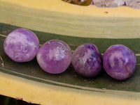 Polished Mini Purple Chevron Amethyst Free Form x 75 From Madagascar