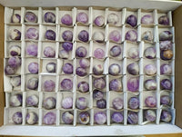 Polished Mini Purple Chevron Amethyst Free Form x 75 From Madagascar