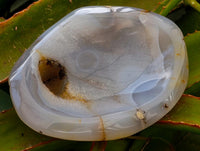 Polished Banded Agate Bowls x 3 From Madagascar