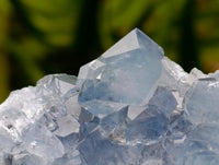 Natural Blue Celestite Geode Specimens x 2 From Sakoany, Madagascar