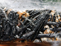 Polished Tourmalinated Inclusion Quartz Crystals x 6 From Madagascar