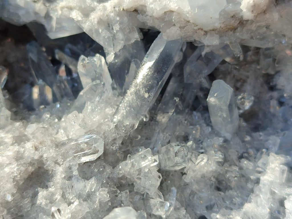 Natural Blue Celestite Geode Specimen x 1 From Sakoany, Madagascar