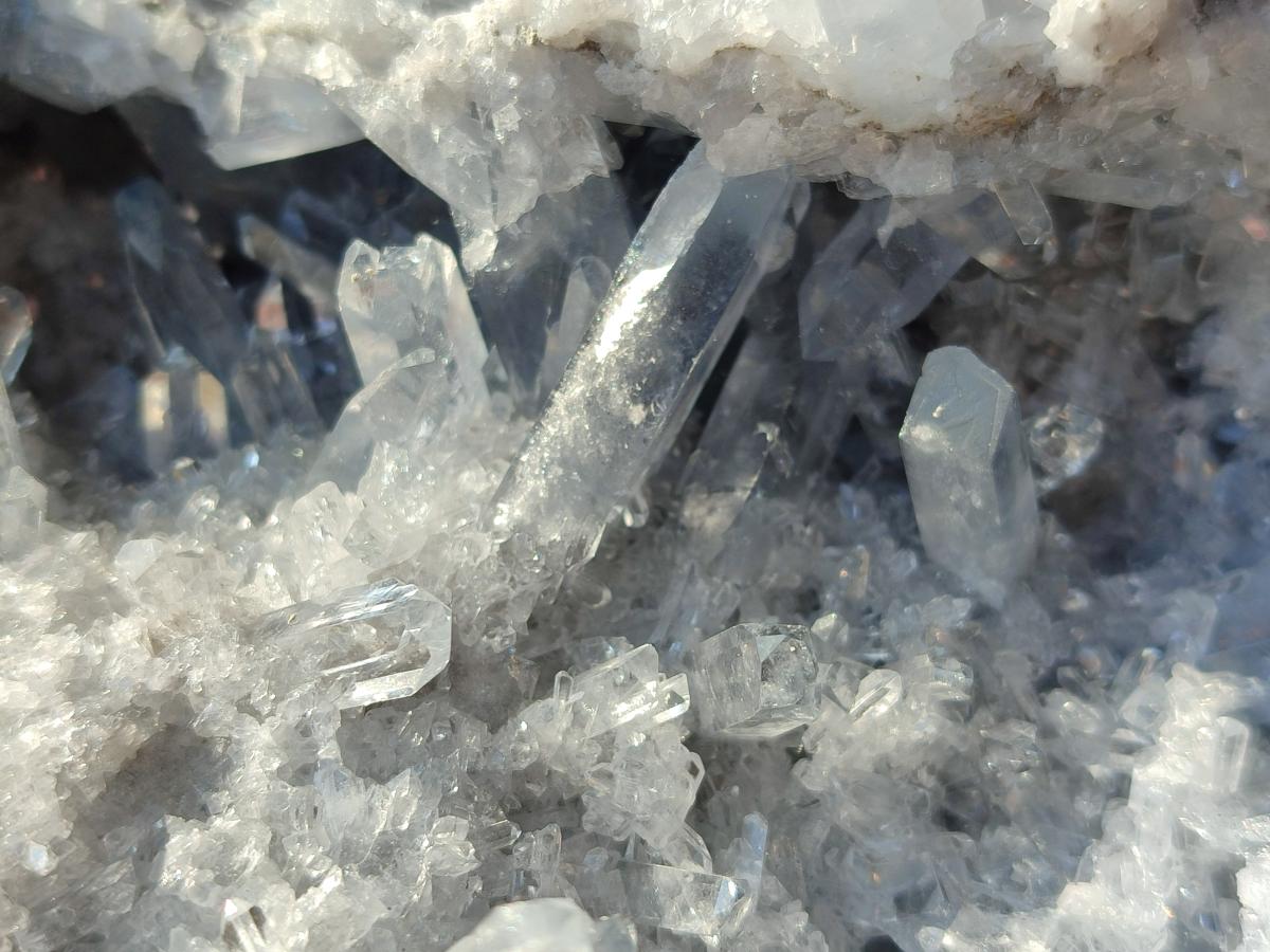 Natural Blue Celestite Geode Specimen x 1 From Sakoany, Madagascar