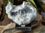 Natural Blue Celestite Geode Specimen x 1 From Sakoany, Madagascar