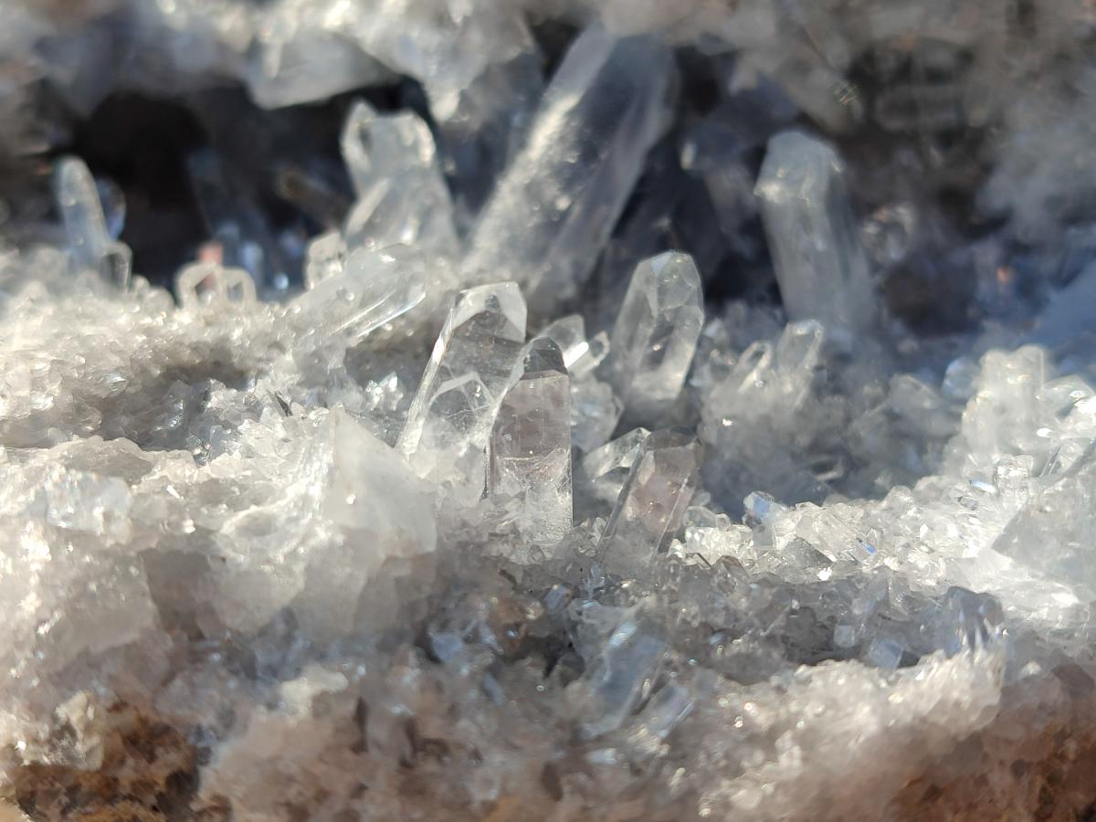 Natural Blue Celestite Geode Specimen x 1 From Sakoany, Madagascar