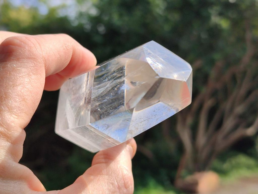 Polished Mixed Clear Quartz Crystals x 4 From Madagascar
