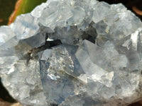 Natural Blue Celestite Specimens x 3 From Sakoany, Madagascar