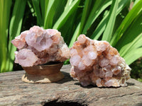 Natural Sunburst Amethyst Spirit Clusters x 6 From Boekenhouthoek, South Africa