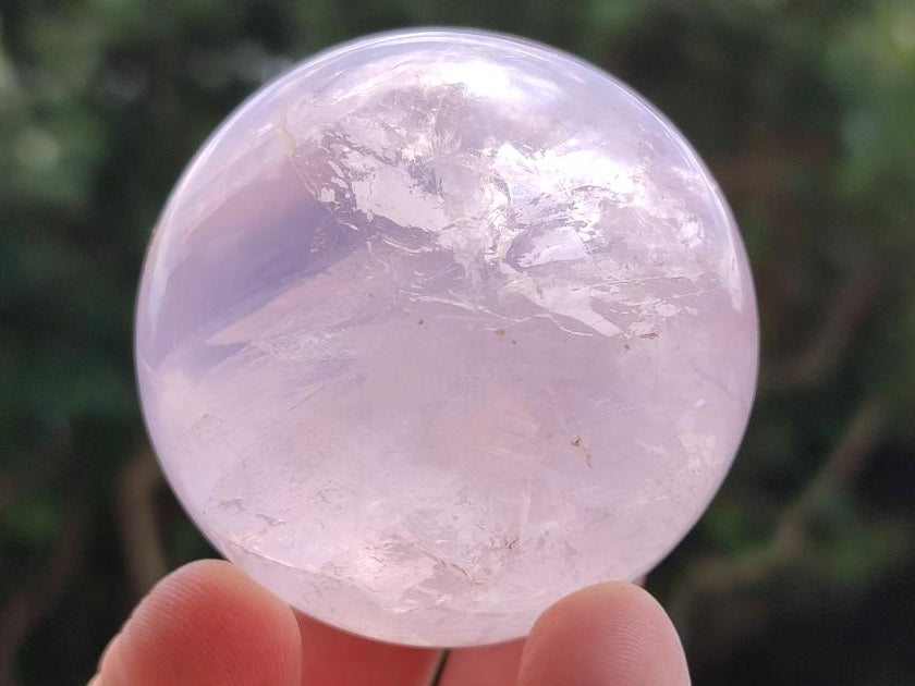 Polished Star Rose Quartz Spheres x 6 From Madagascar