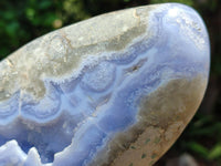 Polished Large Blue Lace Agate Free Form x 1 From Nsanje, Malawi