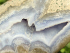 Polished Large Blue Lace Agate Free Form x 1 From Nsanje, Malawi