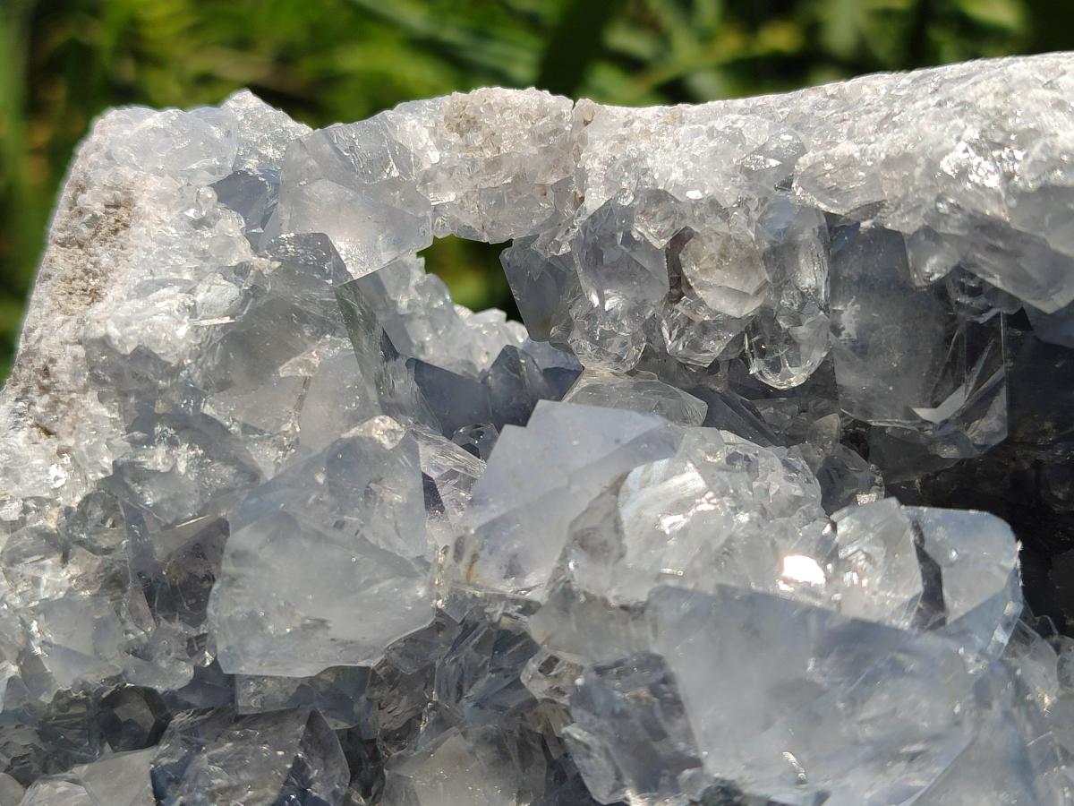 Natural XL Blue Celestite Geode Specimen x 1 From Sakoany, Madagascar