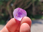 Polished Window Amethyst Crystals x 35 From Akansobe, Madagascar