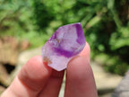 Polished Window Amethyst Crystals x 35 From Akansobe, Madagascar