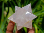 Hand Made Rose Quartz Merkabah's x 3 From Madagascar - Toprock Gemstones and Minerals 