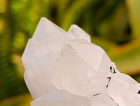 Natural Clear Cascading Quartz Crystal Clusters x 6 From Madagascar