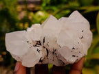 Natural Clear Cascading Quartz Crystal Clusters x 6 From Madagascar