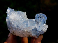 Natural Blue Celestite Specimens x 6 From Sakoany, Madagascar