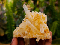 Natural Clear Cascading Quartz Crystal Clusters x 24 From Madagascar