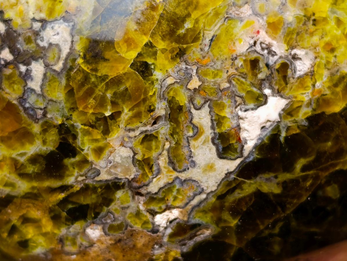 Polished Green Opal Sphere x 1 From Betroka, Madagascar