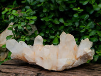 Natural Large Clear Quartz Cluster x 1 From Madagascar