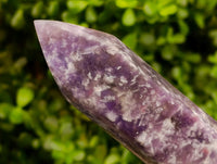 Polished Lepidolite Towers x 2 From Ambatondrazaka, Madagascar
