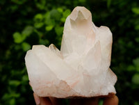 Natural Clear Quartz Clusters x 6 From Madagascar