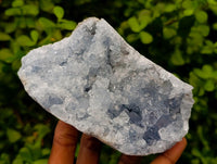 Natural Blue Celestite Specimens x 2 From Sakoany, Madagascar