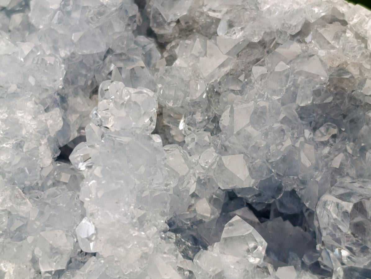 Natural Blue Celestite Specimens x 2 From Sakoany, Madagascar