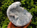 Natural Blue Celestite Specimens x 2 From Sakoany, Madagascar
