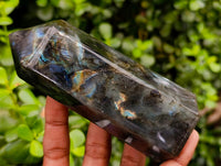 Polished Labradorite Crystals x 6 From Tulear, Madagascar