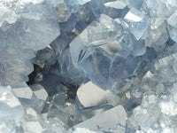 Natural Blue Celestite Geode Specimen x 1 From Sakoany, Madagascar