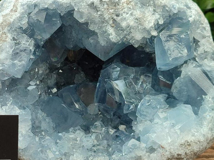 Natural Blue Celestite Geode Specimen x 1 From Sakoany, Madagascar