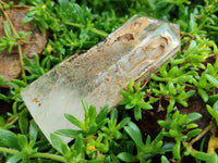 Polished Smokey Amethyst Window Crystals x 2 From Akansobe, Madagascar