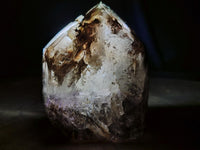 Polished Smokey Amethyst Window Crystals x 2 From Akansobe, Madagascar