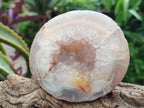 Polished Agates with Crystalline Geodes x 2 From Maintirano, Madagascar