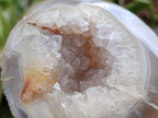 Polished Agates with Crystalline Geodes x 2 From Maintirano, Madagascar