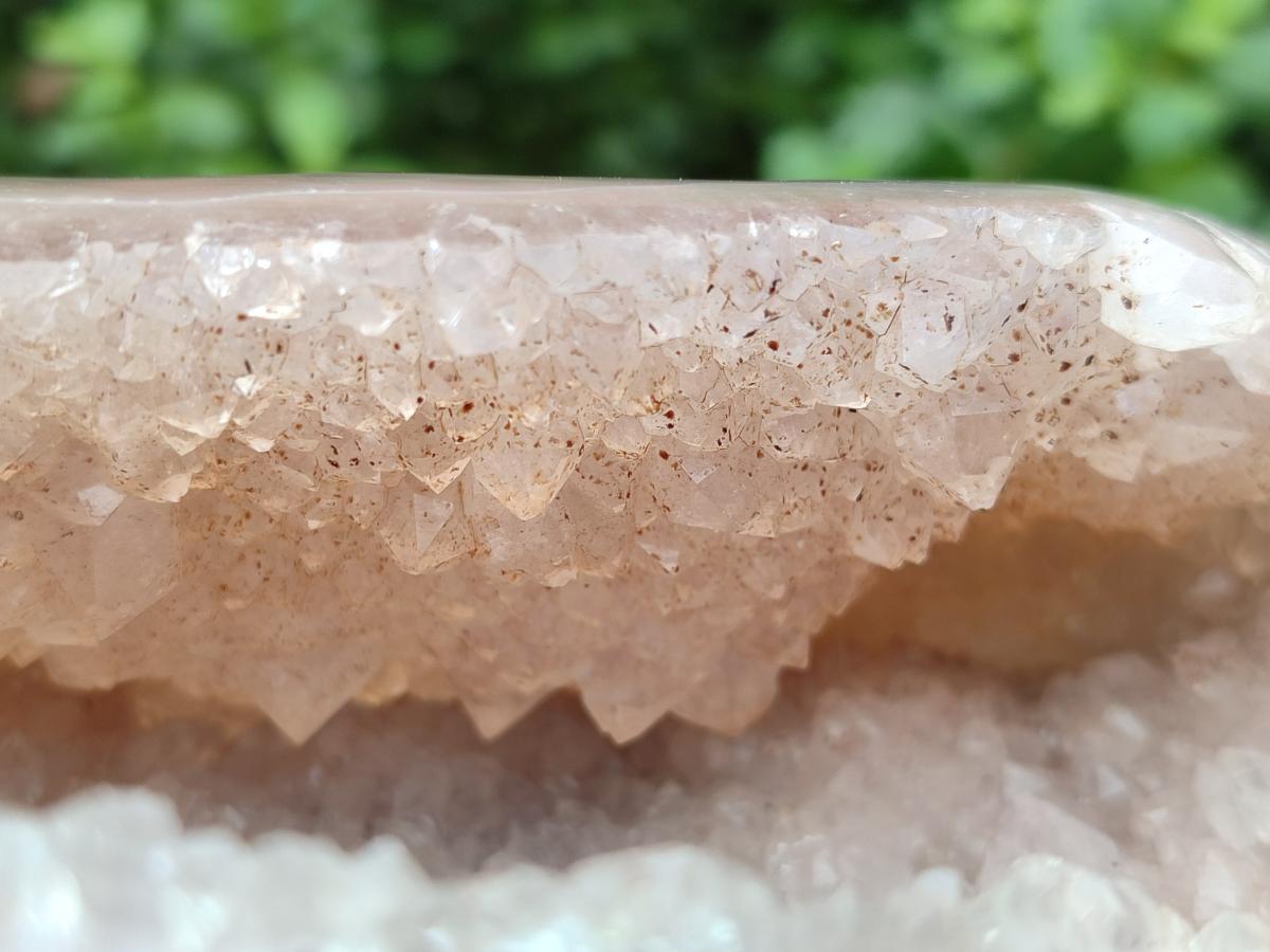 Polished Agates with Crystalline Geodes x 2 From Maintirano, Madagascar