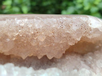 Polished Agates with Crystalline Geodes x 2 From Maintirano, Madagascar