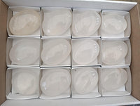 Polished Girasol Pearl Quartz Palm Stones x 12 From Ambatondrazaka, Madagascar