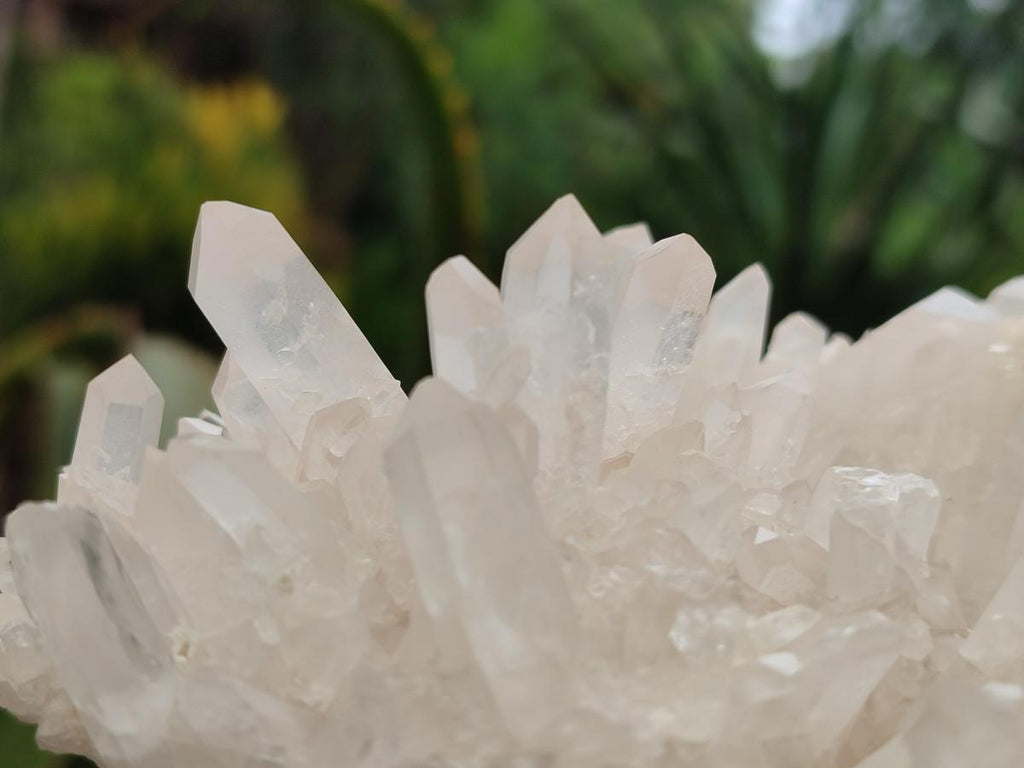 Natural Clear Quartz Clusters x 2 From Madagascar