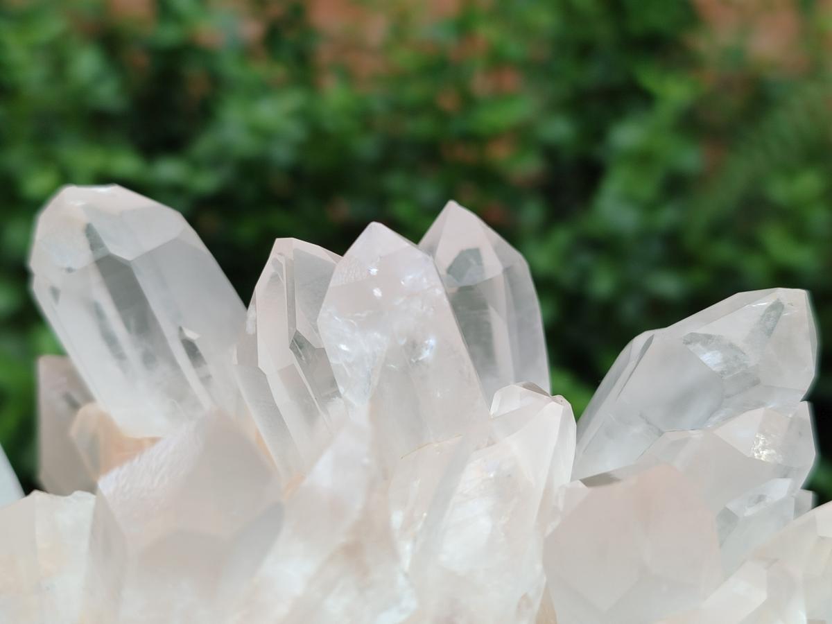 Natural Clear Quartz Clusters x 2 From Madagascar