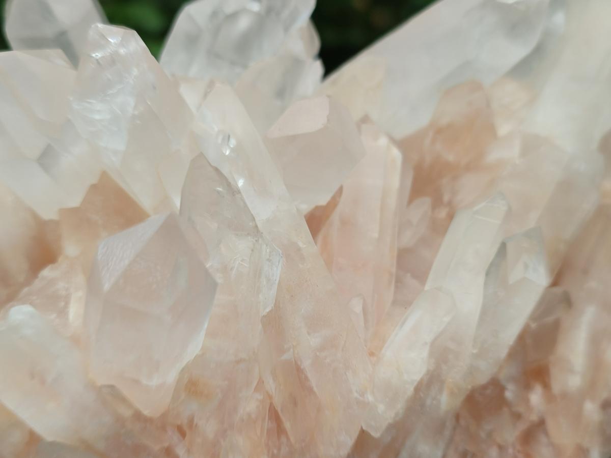 Natural Clear Quartz Clusters x 2 From Madagascar