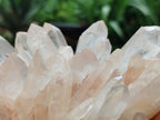 Natural Clear Quartz Clusters x 2 From Madagascar