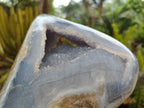 Polished Large Blue Lace Agate Free Form x 1 From Nsanje, Malawi - Toprock Gemstones and Minerals 