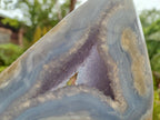 Polished Large Blue Lace Agate Free Form x 1 From Nsanje, Malawi - Toprock Gemstones and Minerals 