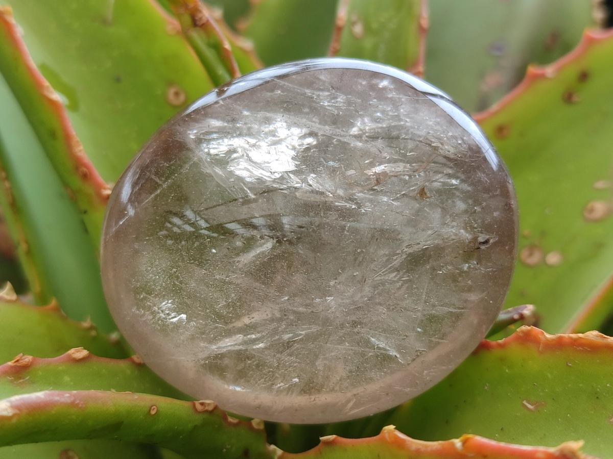 Polished Clear Smokey Quartz Crystals x 12 From Madagascar