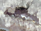 Polished Banded Agate with Amethyst Geodes x 2 From Maintirano, Madagascar