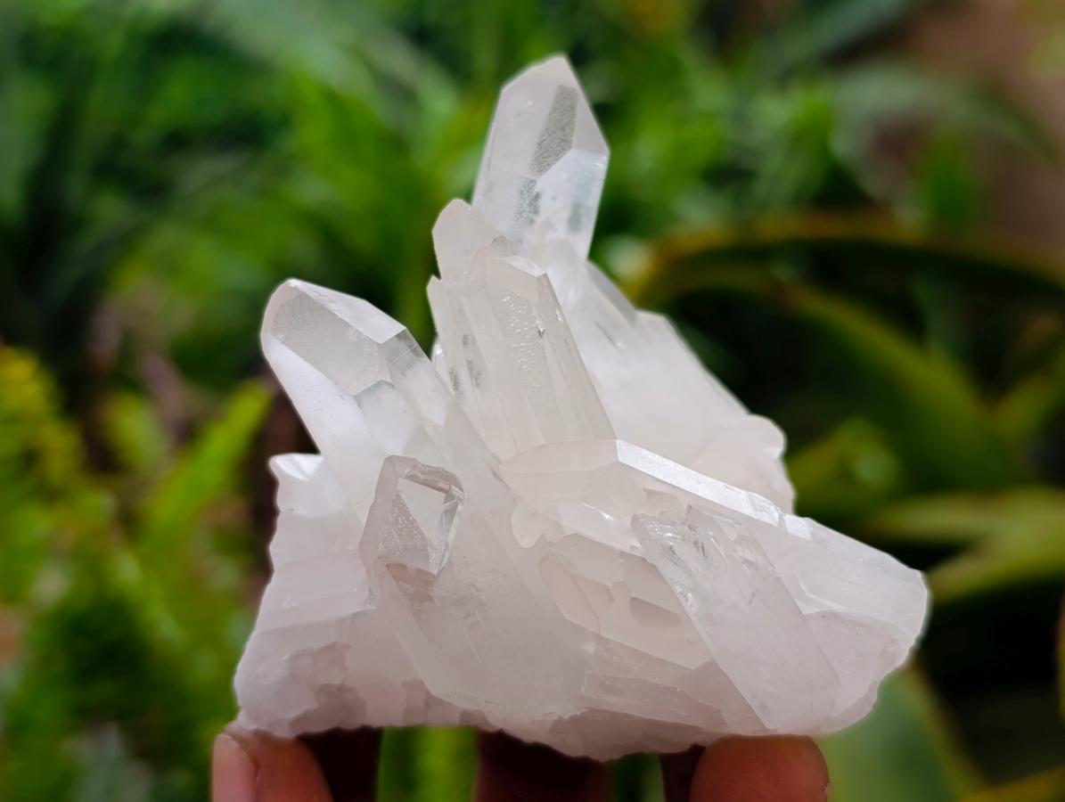 Natural Small Clear Quartz Clusters x 24 From Madagascar