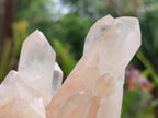 Natural Small Clear Quartz Clusters x 12 From Madagascar